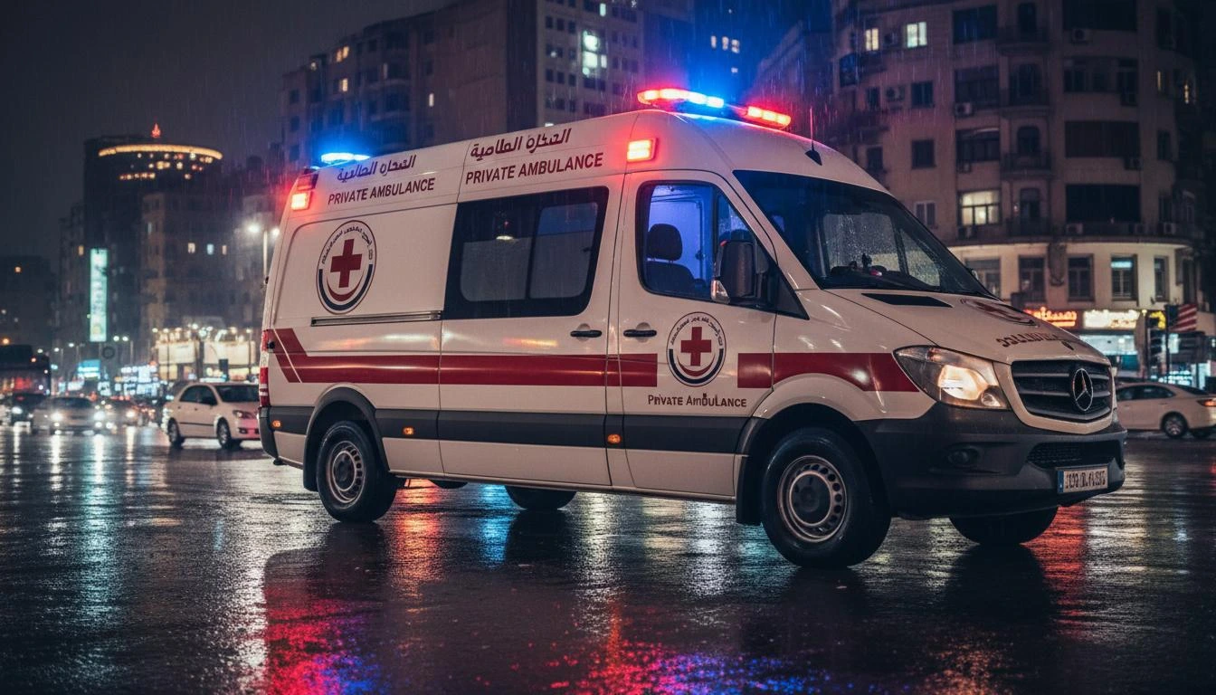 اسعاف خاص مجهز رعاية مركزة بالقاهرة